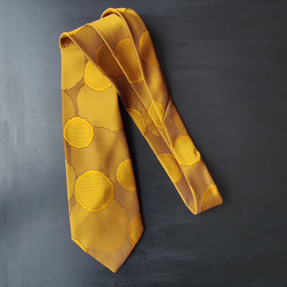 Vintage (70s) | Oleg Cassini 👔 tie - Picture 6 of 8